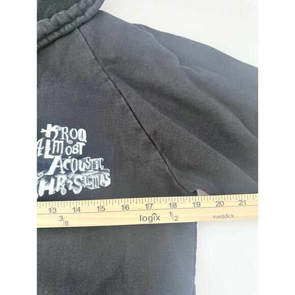 Vintage 2006 KROQ Almost Acoustic Xmas Hoodie American Apparel M Foo Fighters - Picture 9 of 14